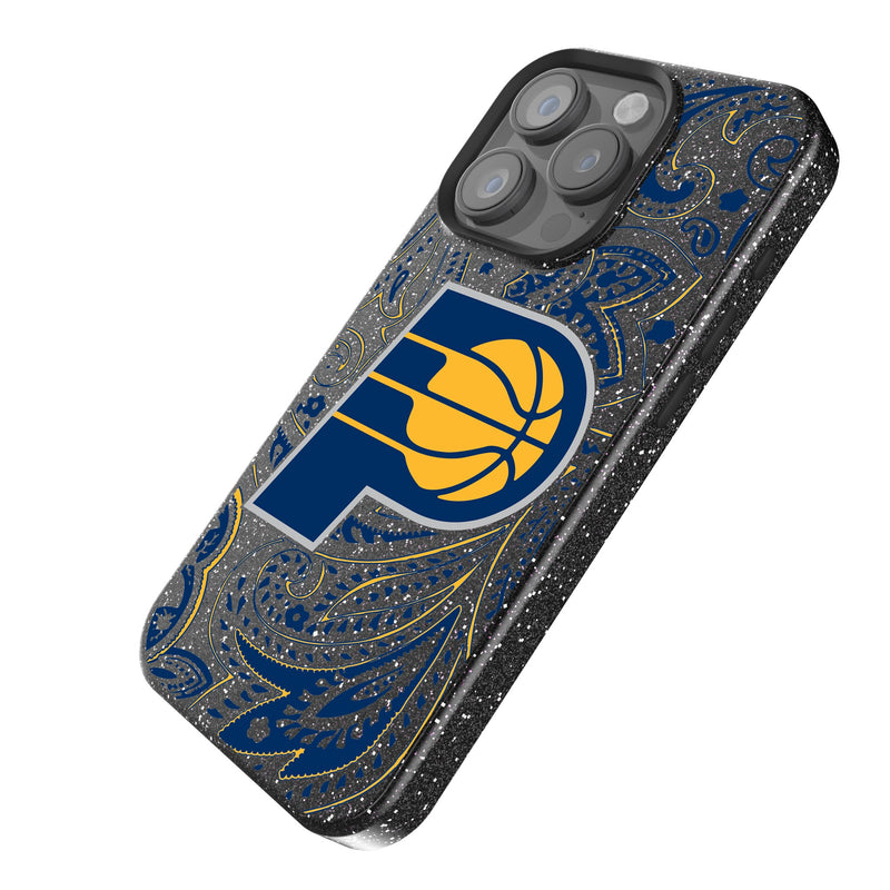 Indiana Pacers Paisley iPhone Bling Phone Case Iso.Jpg