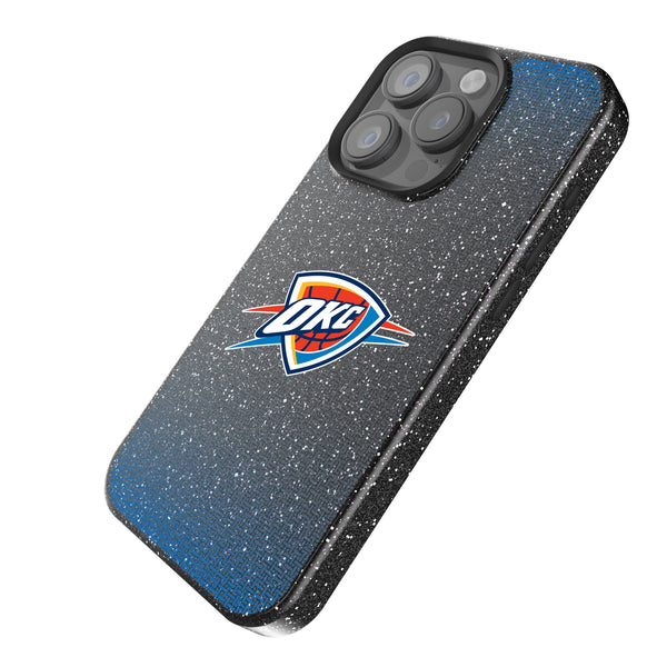 Oklahoma City Thunder Linen iPhone Bling Phone Case for Apple iPhone Iso.Jpg