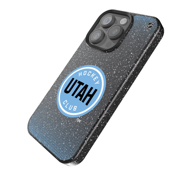 Utah Hockey Club Linen iPhone Bling Phone Case for Apple iPhone Iso.Jpg