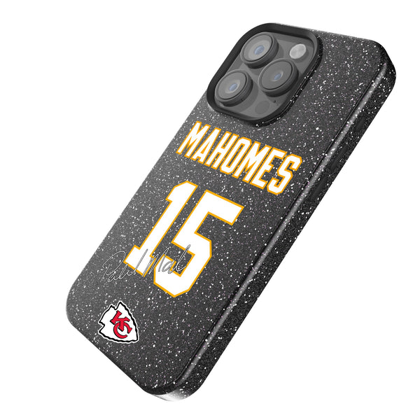 Patrick Mahomes Kansas City Chiefs 15 Ready iPhone Bling Phone Case Iso.Jpg