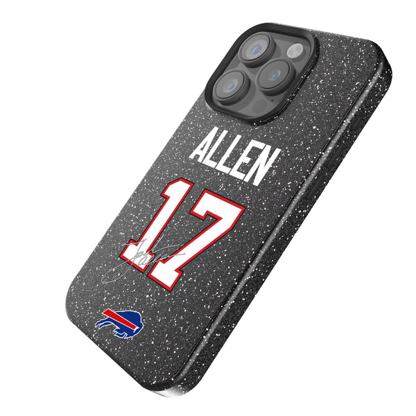 Josh Allen Buffalo Bills 17 Ready iPhone Bling Phone Case Iso.Jpg