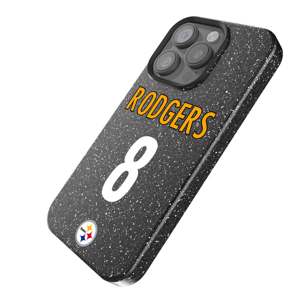 Aaron Rodgers Pittsburgh Steelers 8 Game Tactic iPhone Bling Phone Case for Apple iPhone Iso.Jpg