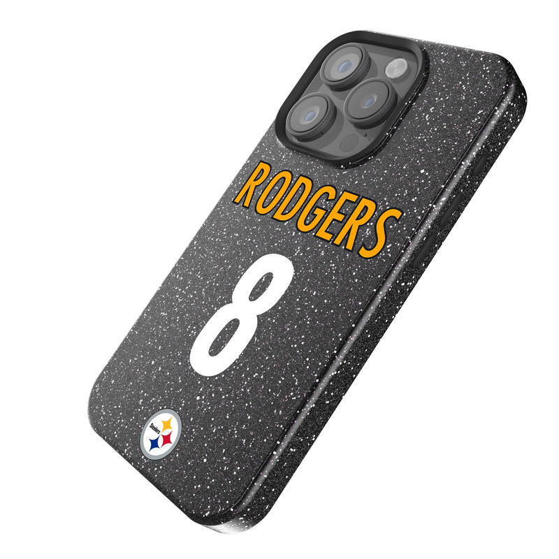 Aaron Rodgers Pittsburgh Steelers 8 Game Tactic iPhone Bling Phone Case for Apple iPhone Iso.Jpg