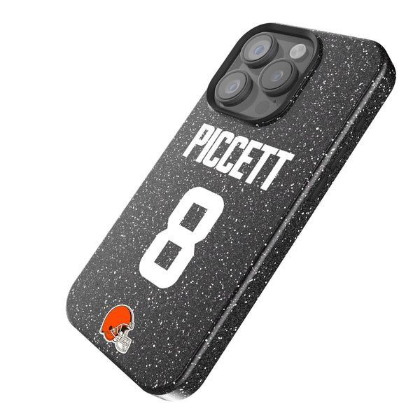 Kenny Pickett Cleveland Browns 8 Game Tactic iPhone Bling Phone Case for Apple iPhone Iso.Jpg