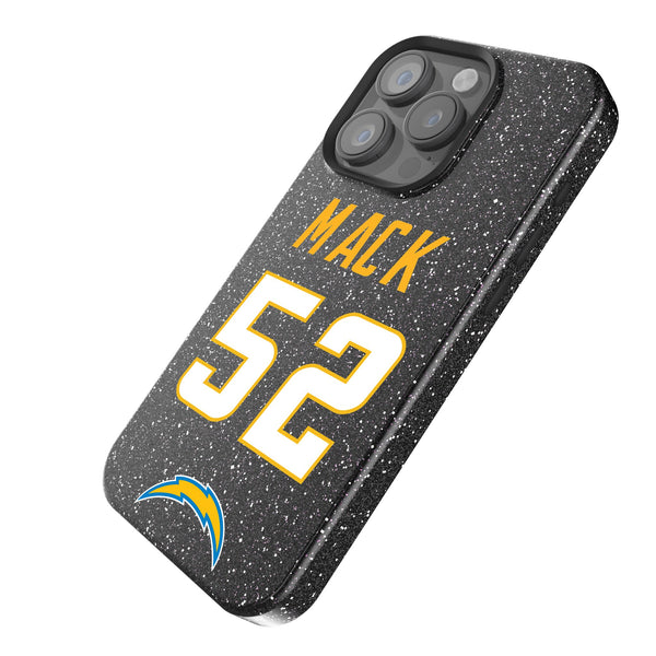 Khalil Mack Los Angeles Chargers 52 Ready iPhone Bling Phone Case Iso.Jpg