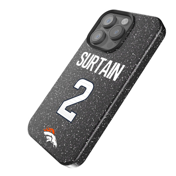 Pat Surtain II Denver Broncos 2 Ready iPhone Bling Phone Case Iso.Jpg