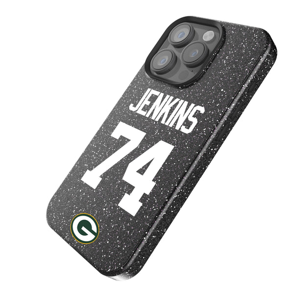 Elgton Jenkins Green Bay Packers 74 Ready iPhone Bling Phone Case Iso.Jpg