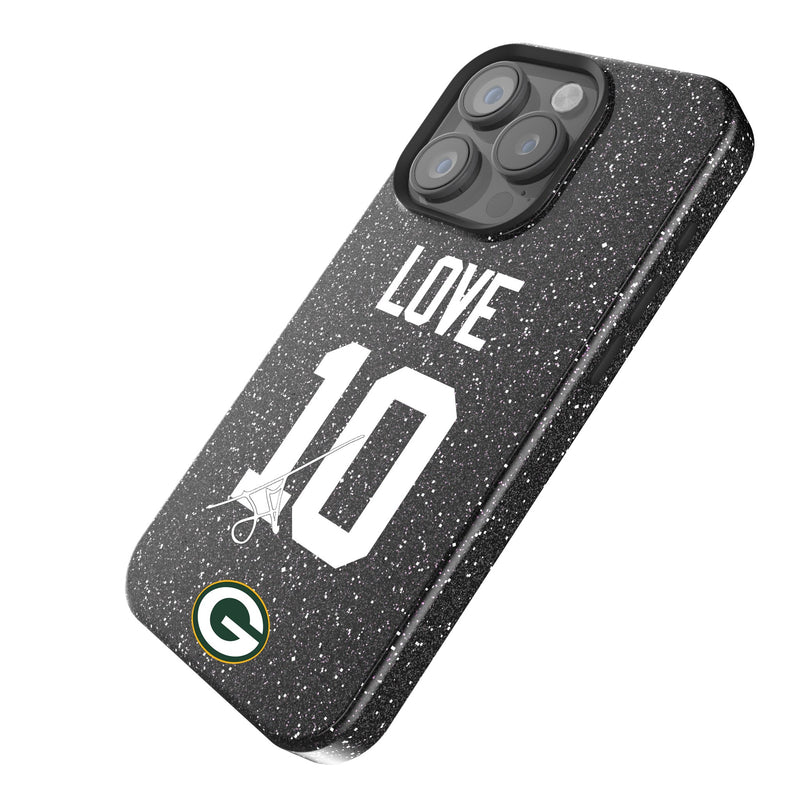 Jordan Love Green Bay Packers 10 Ready iPhone Bling Phone Case Iso.Jpg