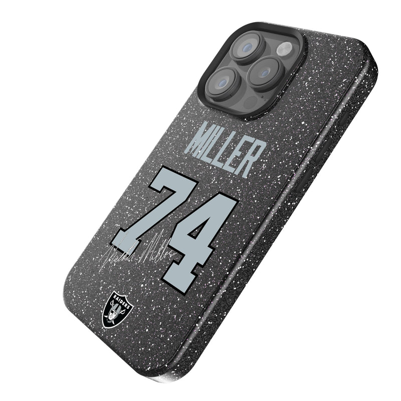 Kolton Miller Las Vegas Raiders 74 Ready iPhone Bling Phone Case Iso.Jpg
