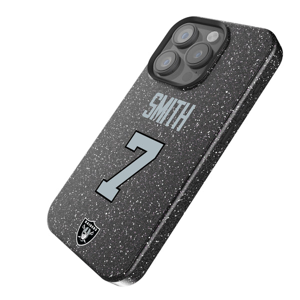 Geno Smith Las Vegas Raiders 7 Game Tactic iPhone Bling Phone Case for Apple iPhone Iso.Jpg