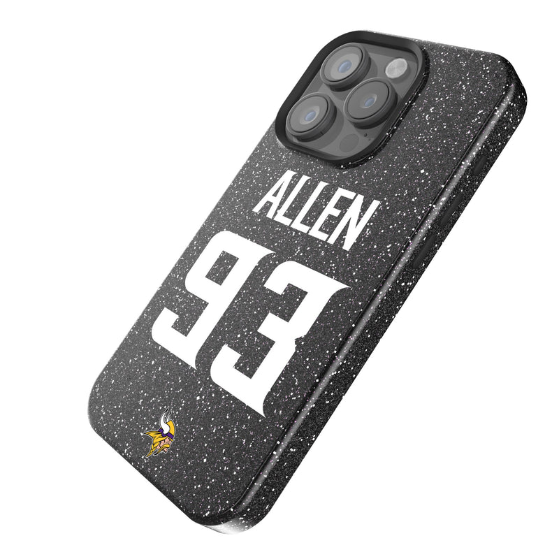 Jonathan Allen Minnesota Vikings 93 Game Tactic iPhone Bling Phone Case for Apple iPhone Iso.Jpg