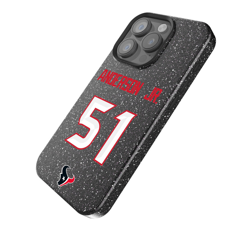 Will Anderson Jr. Houston Texans 51 Ready iPhone Bling Phone Case Iso.Jpg