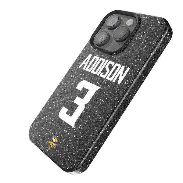 Jordan Addison Minnesota Vikings 3 Ready iPhone Bling Phone Case Iso.Jpg