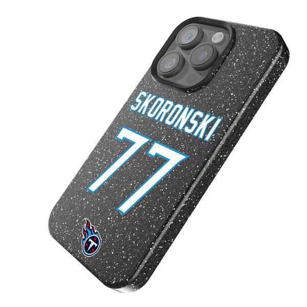 Peter Skoronski Tennessee Titans 77 Ready iPhone Bling Phone Case Iso.Jpg