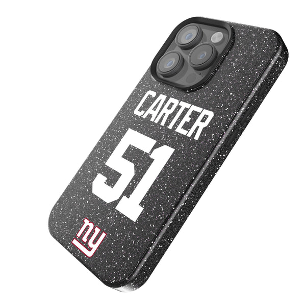 Abdul Carter New York Giants 51 Game Tactic iPhone Bling Phone Case for Apple iPhone Iso.Jpg