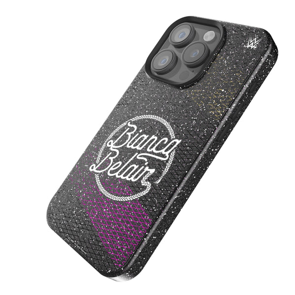 Bianca Belair Steel iPhone Bling Phone Case for Apple iPhone Iso.Jpg