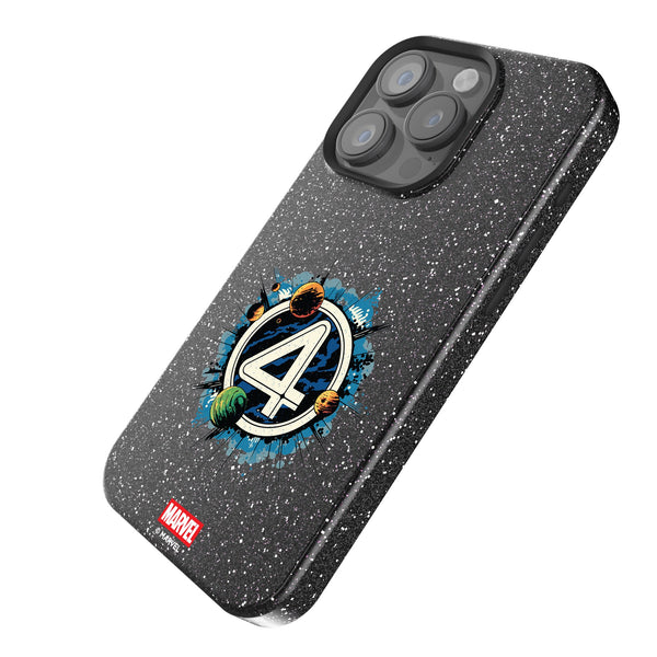 Marvel Fantastic Four Badge iPhone Bling Phone Case for Apple iPhone Iso.Jpg