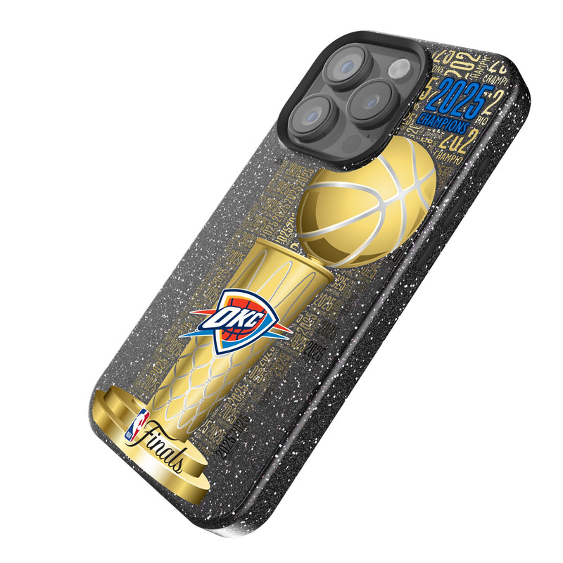 Oklahoma City Thunder 2025 NBA Champions iPhone Bling Phone Case for Apple iPhone Iso.Jpg