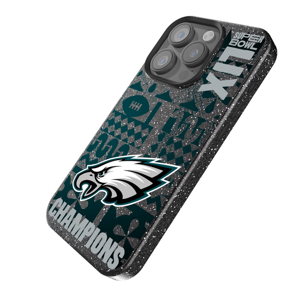 Philadelphia Eagles 2025 Super Bowl iPhone Bling Phone Case for Apple iPhone Iso.Jpg