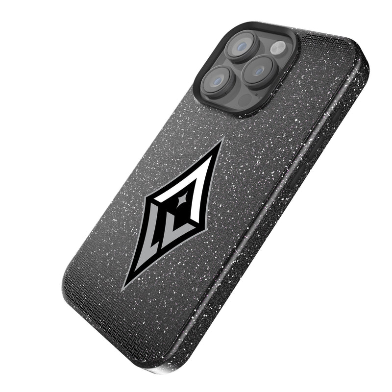 Las Vegas Aces Linen iPhone Bling Phone Case for Apple iPhone Iso.Jpg