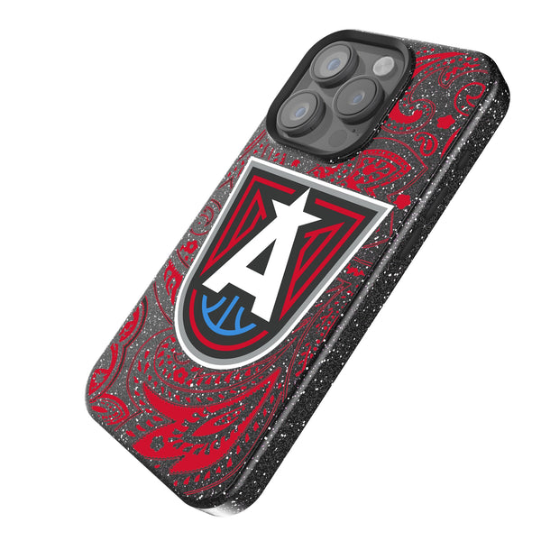 Atlanta Dream Paisley iPhone Bling Phone Case Iso.Jpg