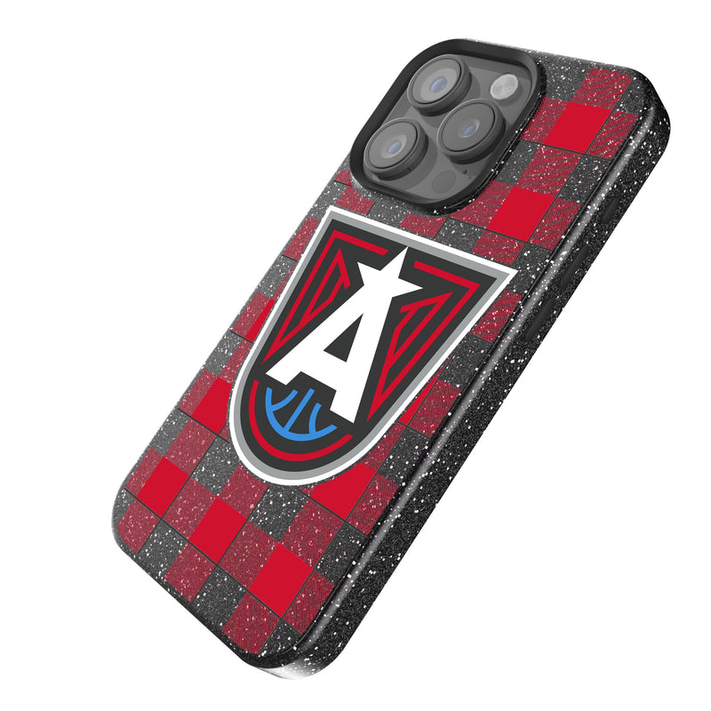 Atlanta Dream Plaid iPhone Bling Phone Case Iso.Jpg