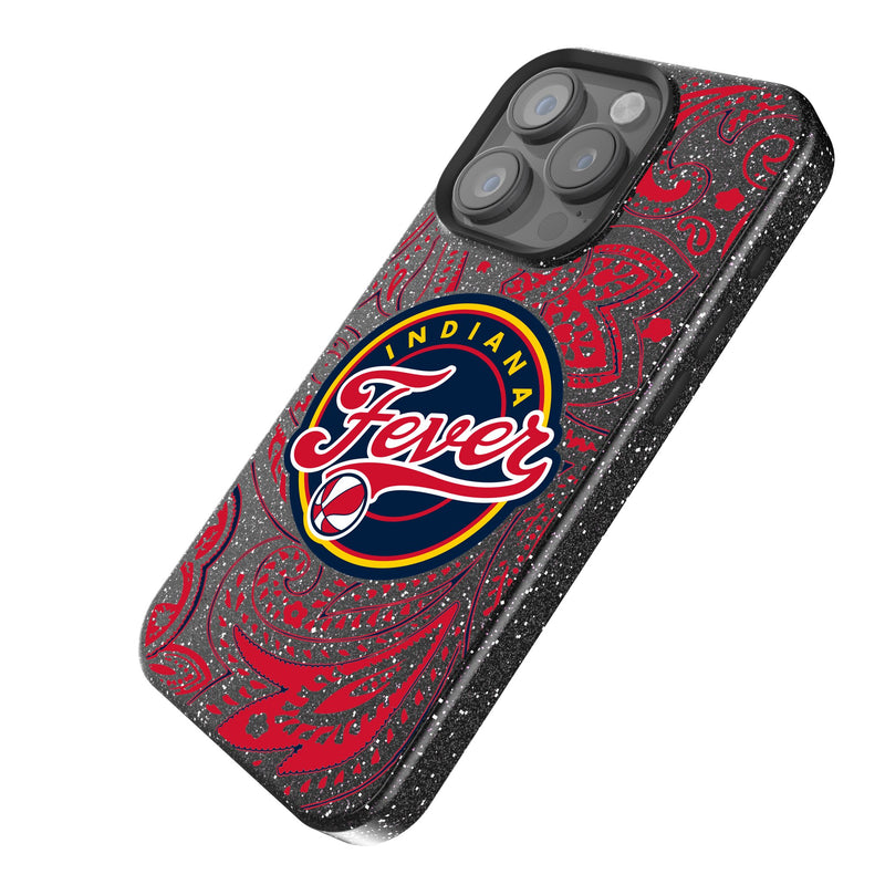 Indiana Fever Paisley iPhone Bling Phone Case Iso.Jpg