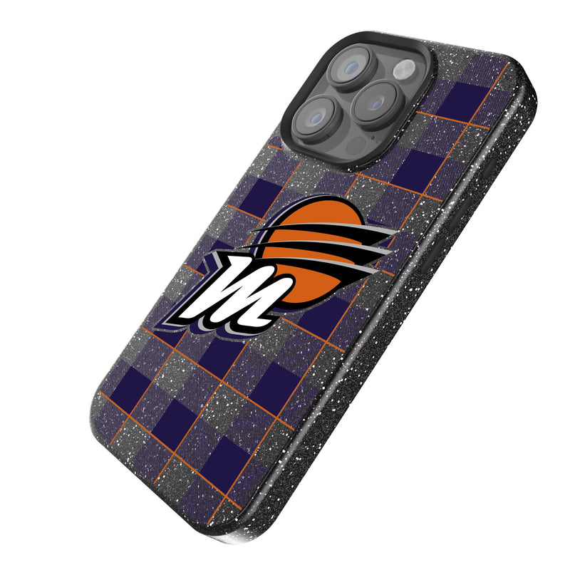 Phoenix Mercury Plaid iPhone Bling Phone Case Iso.Jpg