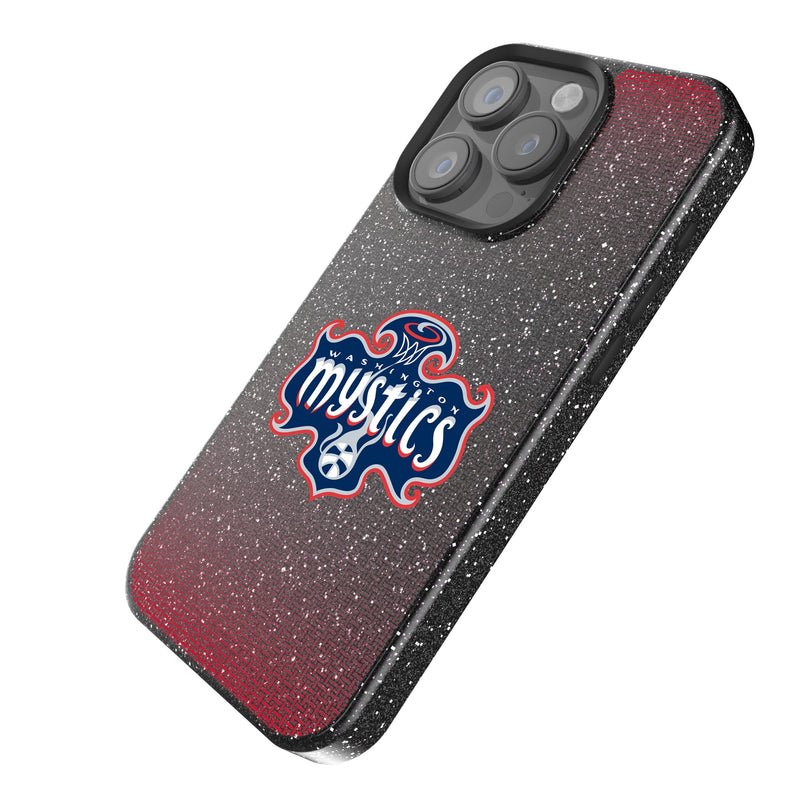 Washington Mystics Linen iPhone Bling Phone Case for Apple iPhone Iso.Jpg