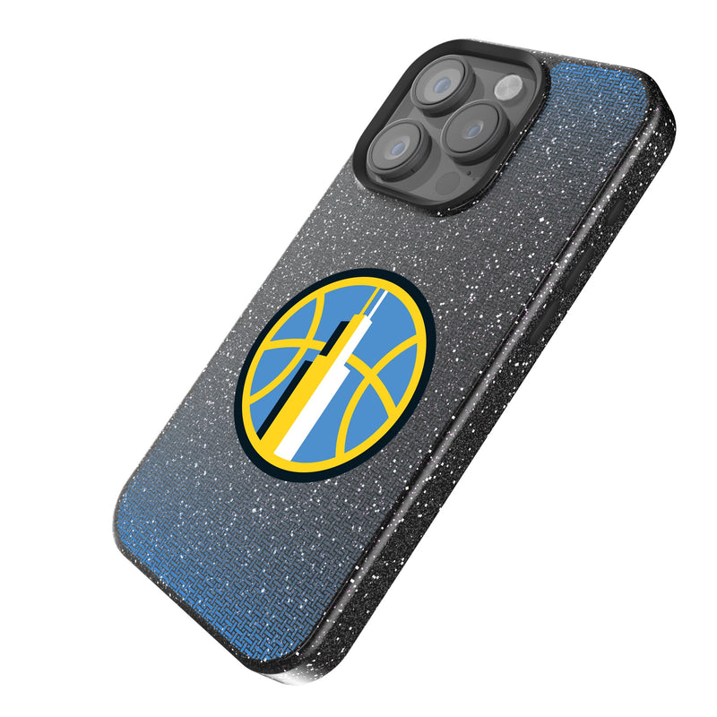 Chicago Sky Linen iPhone Bling Phone Case for Apple iPhone Iso.Jpg