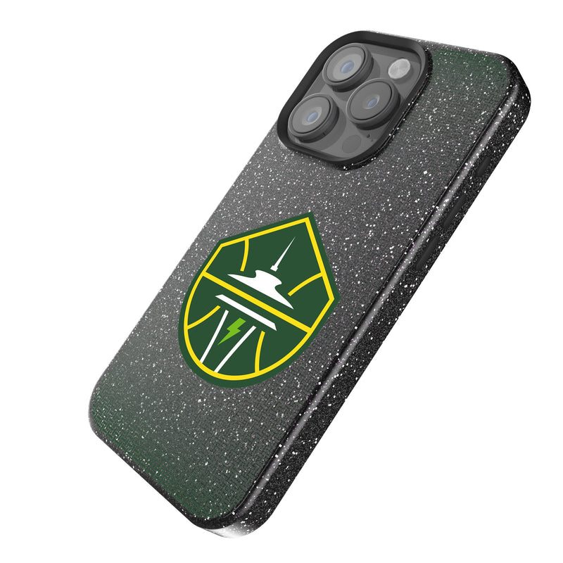 Seattle Storm Linen iPhone Bling Phone Case for Apple iPhone Iso.Jpg