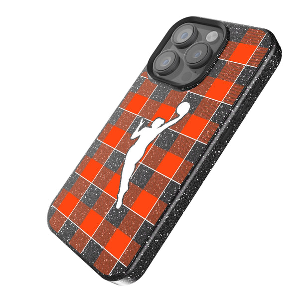 WNBA  Plaid iPhone Bling Phone Case Iso.Jpg