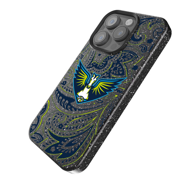 Dallas Wings Paisley iPhone Bling Phone Case Iso.Jpg