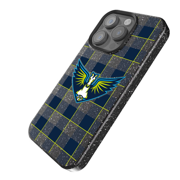 Dallas Wings Plaid iPhone Bling Phone Case Iso.Jpg