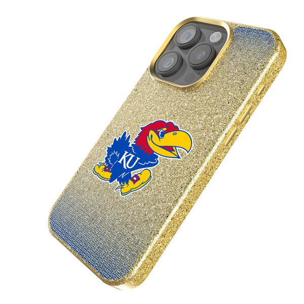 University of Kansas Jayhawks Linen iPhone Bling Phone Case for Apple iPhone Iso.Jpg