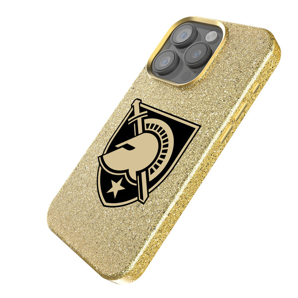 United States Military Academy Black Knights Linen iPhone Bling Phone Case for Apple iPhone Iso.Jpg