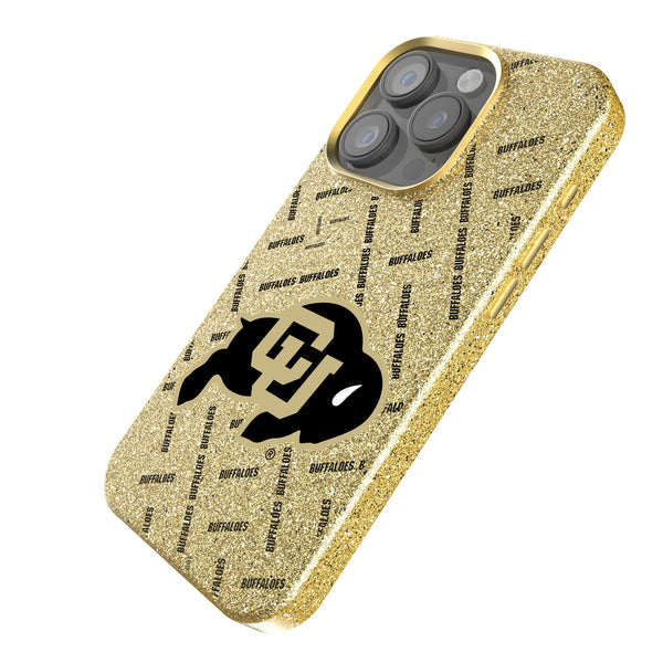 University of Colorado Buffaloes Quadtile iPhone Bling Phone Case for Apple iPhone Iso.Jpg