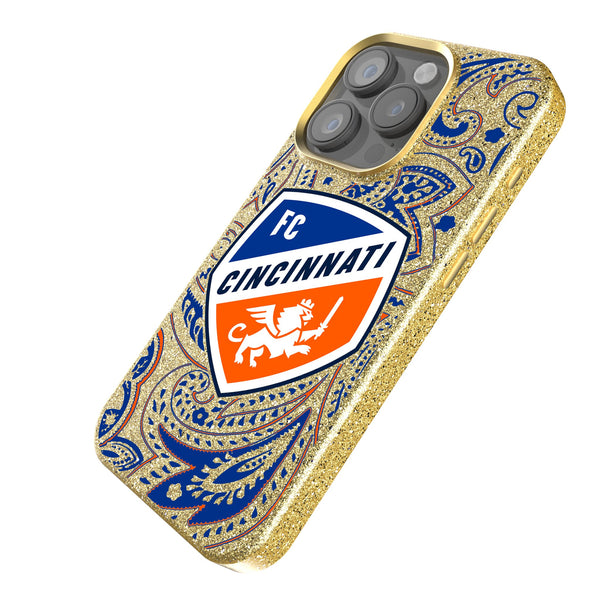 FC Cincinnati  Paisley iPhone Bling Phone Case Iso.Jpg