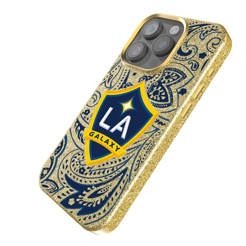 LA Galaxy  Paisley iPhone Bling Phone Case Iso.Jpg