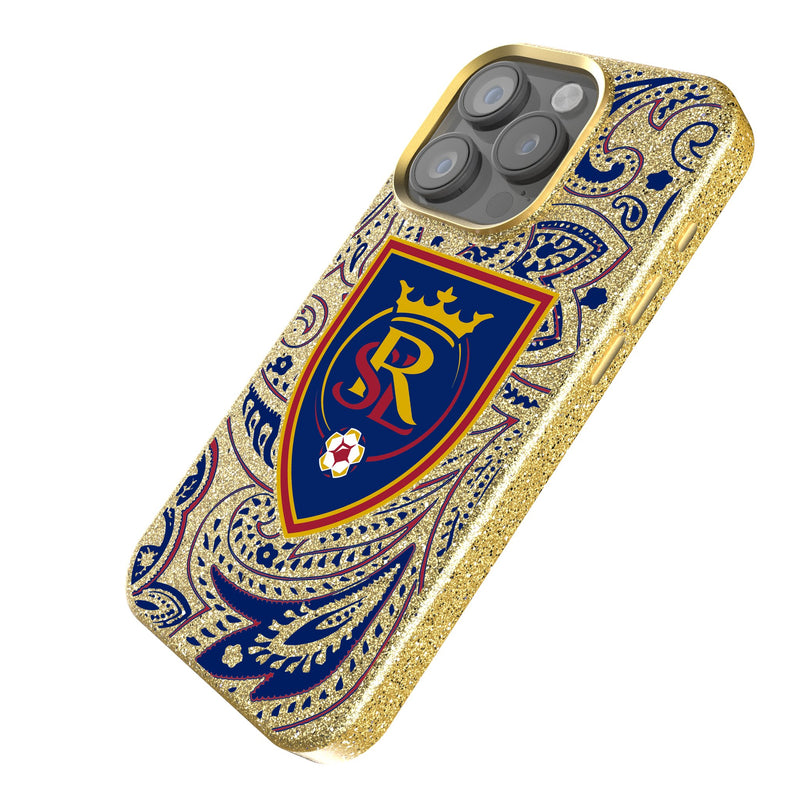 Real Salt Lake   Paisley iPhone Bling Phone Case Iso.Jpg