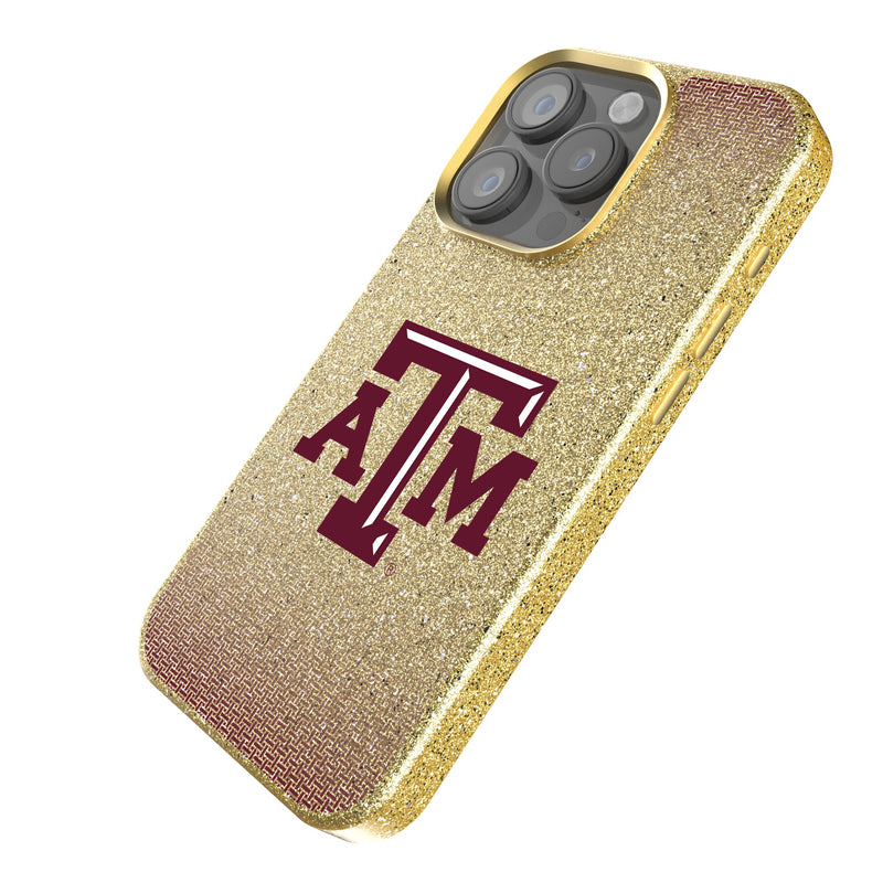 Texas A&M University Aggies Linen iPhone Bling Phone Case for Apple iPhone Iso.Jpg