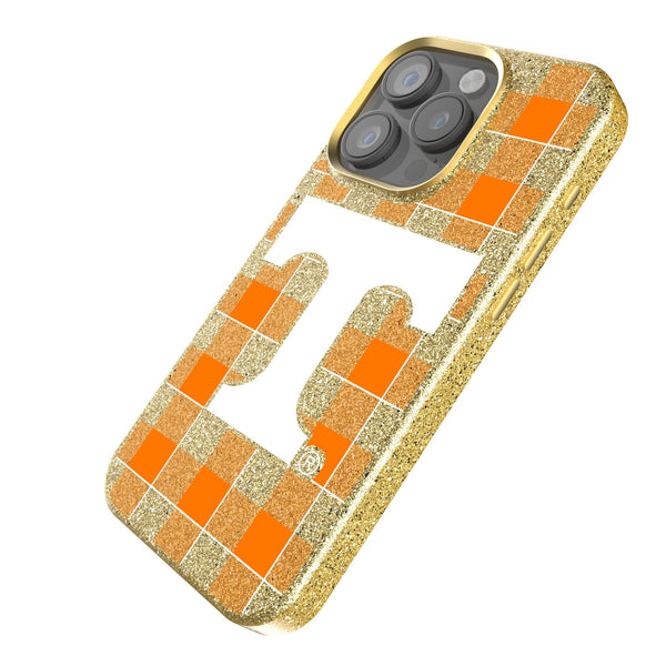 University of Tennessee Volunteers Plaid iPhone Bling Phone Case Iso.Jpg