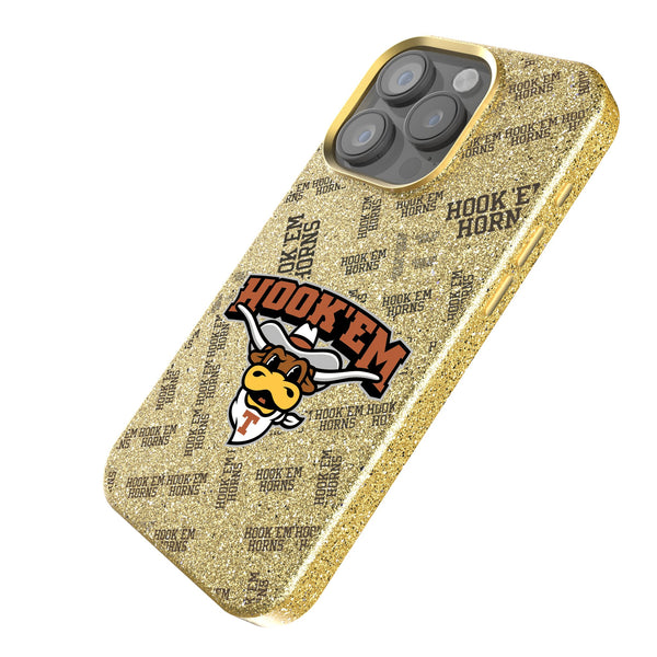 University of Texas Longhorns Quadtile iPhone Bling Phone Case for Apple iPhone Iso.Jpg