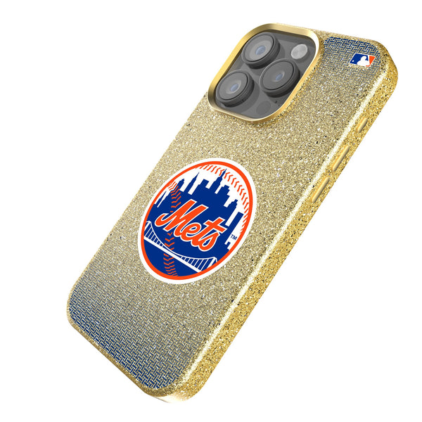 New York Mets Linen iPhone Bling Phone Case for Apple iPhone Iso.Jpg