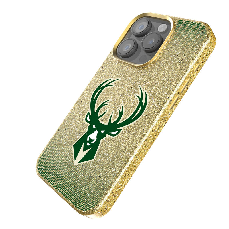 Milwaukee Bucks Linen iPhone Bling Phone Case for Apple iPhone Iso.Jpg