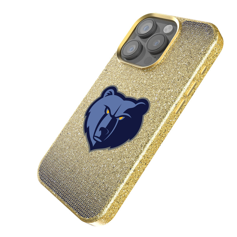 Memphis Grizzlies Linen iPhone Bling Phone Case for Apple iPhone Iso.Jpg