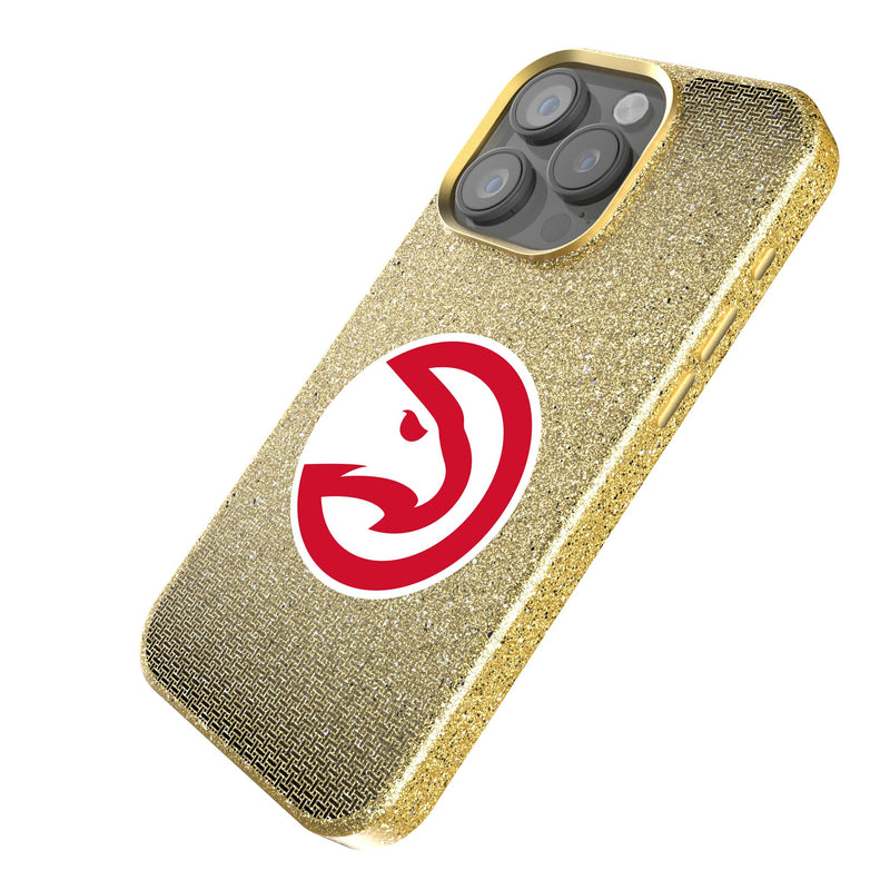 Atlanta Hawks Linen iPhone Bling Phone Case for Apple iPhone Iso.Jpg