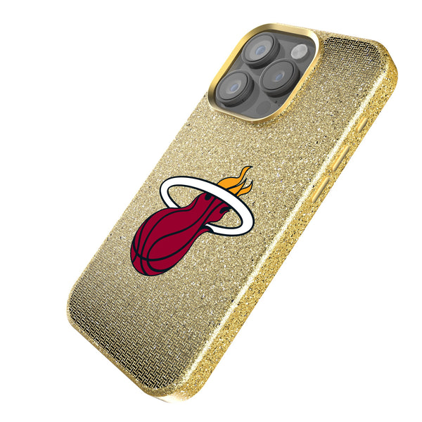 Miami Heat Linen iPhone Bling Phone Case for Apple iPhone Iso.Jpg