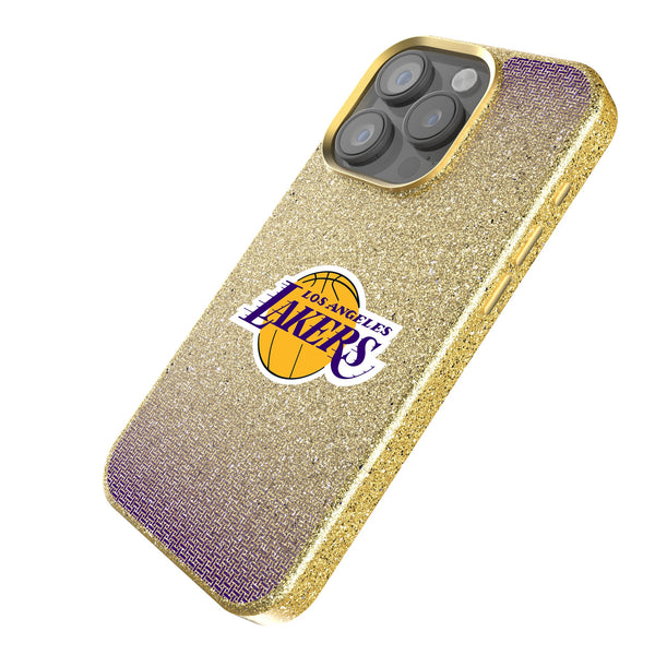 Los Angeles Lakers Linen iPhone Bling Phone Case for Apple iPhone Iso.Jpg