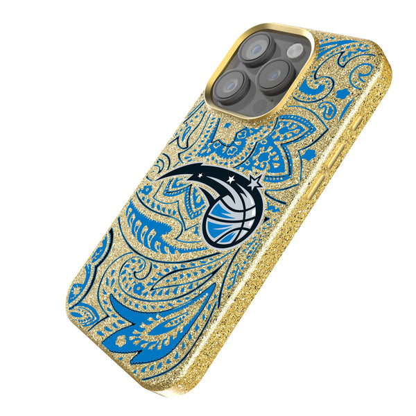 Orlando Magic Paisley iPhone Bling Phone Case Iso.Jpg